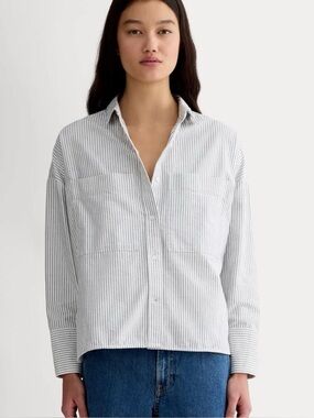 Everlane Boxy Oxford 100% organic cotton